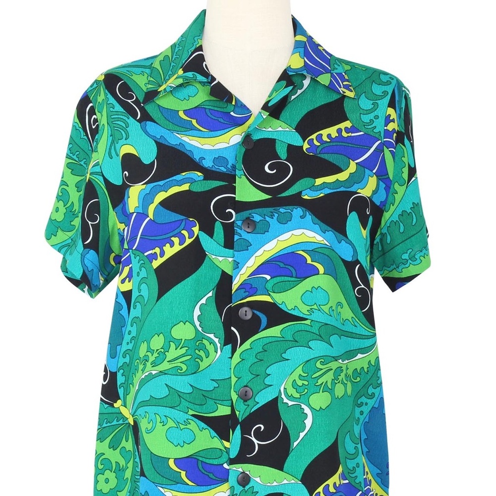 Trashy Diva - FREDDY SHIRT - PSYCHEDELIC BUTTERFLIES